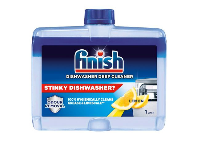 BildeDiskmaskinsrengöring FINISH lemon 250ml