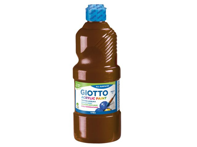 BildeAkrylfärg Giotto 500 ml brun