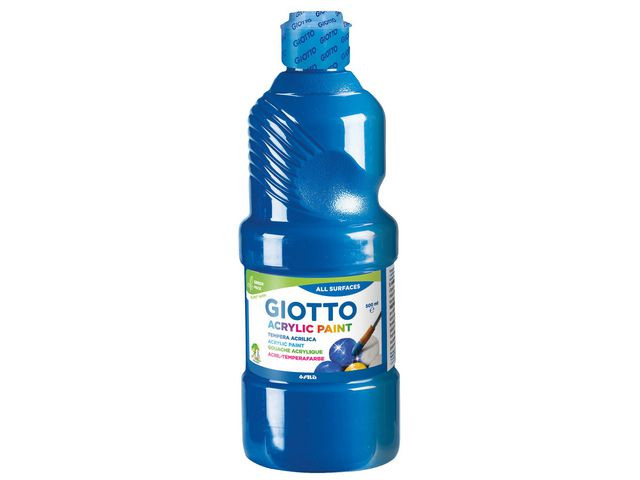 BildeAkrylfärg Giotto 500 ml blå