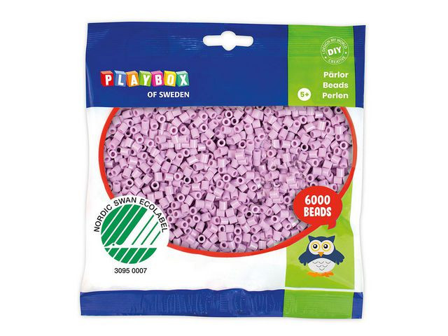BildeRörpärlor pastell lila 6000/fp