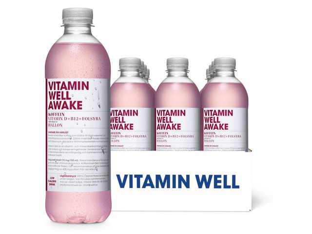 BildeDryck VITAMIN WELL Awake 500ml