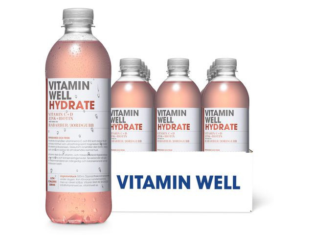 BildeDryck VITAMIN WELL Hydrate 500ml