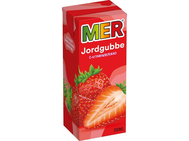 BildeFruktdryck MER Jordgubb 20cl