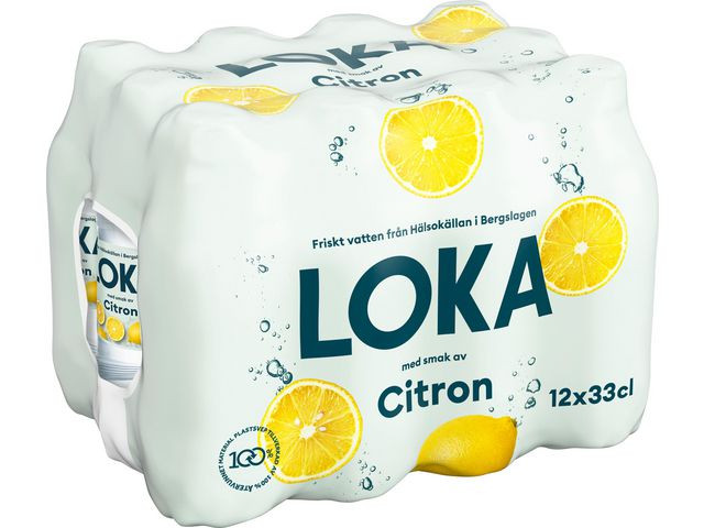BildeDricka LOKA citron 33cl pet