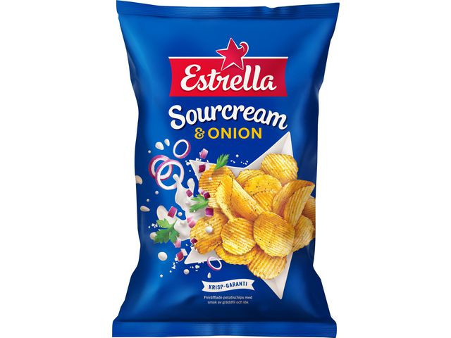 BildeChips ESTRELLA sourcream/onion 40g
