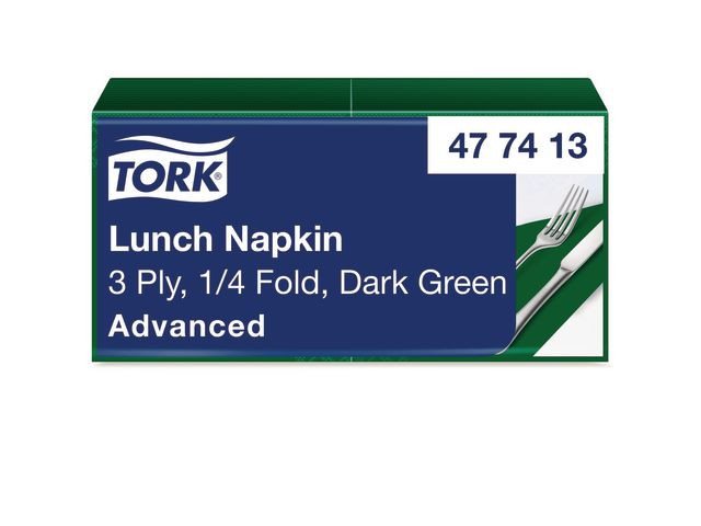 BildeServett TORK Lunch 3-lags m.grön 150/fp