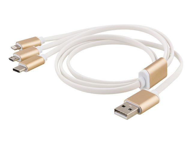 BildeAdapter USB-A-Lightning/USB-C/USB-micro