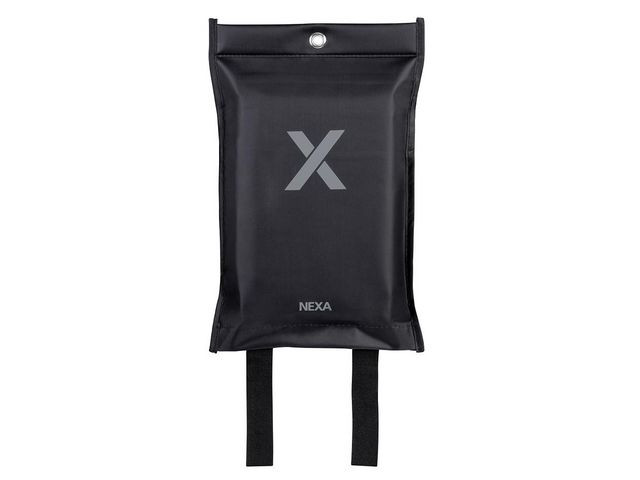 BildeBrandfilt NEXA 120x120cm svart