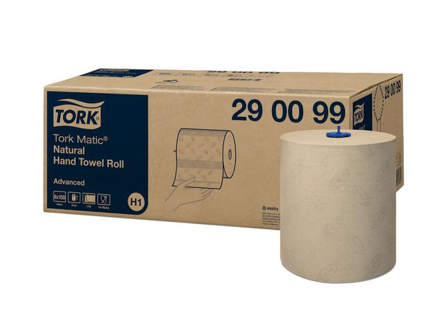 BildeHandduk TORK Adv H1 natur 150m