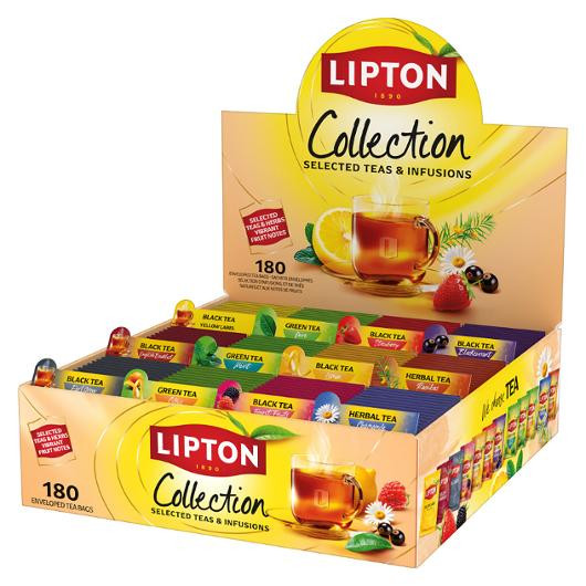 BildeTe LIPTON Sortimentslåda 12 smak 180/fp