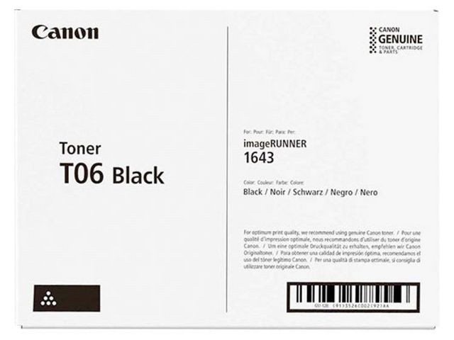 BildeCANON TonerT06 BK