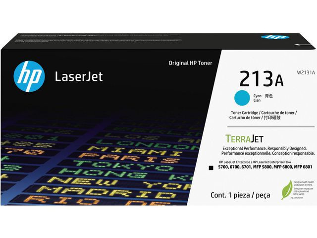 BildeHP Toner W2131A 213A Cyan