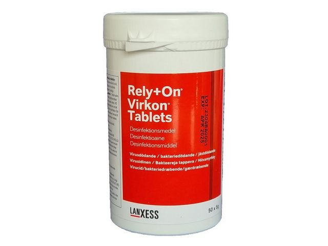 BildeDesinfektionsmedel Virkon 50x5g/fp