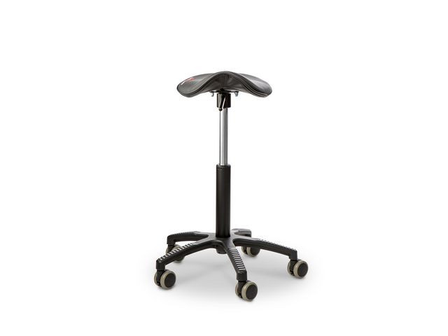 BildeSadelstol GET UP SADDLE konstläder svart