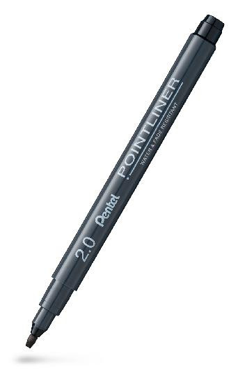 BildePentel Pointliner CALLIGRAPHY 2mm svart