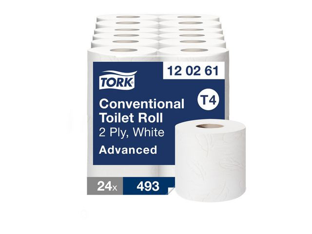 BildeToalettpapper TORK Adv T4 2-lag 4/fp