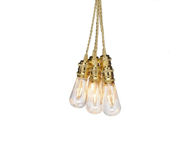 BildeLjusslinga 8 amber LED E27 3,5m guld