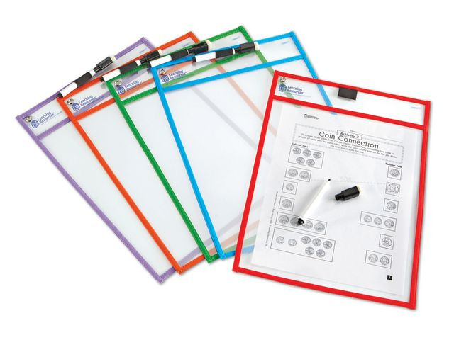 BildeWrite & Erase plastficka 5/fp