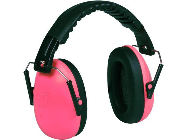 BildeHörselkåpa OX-ON Junior Basic Pink