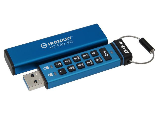BildeUSB-Minne KINGSTON Ironkey 200 64GB