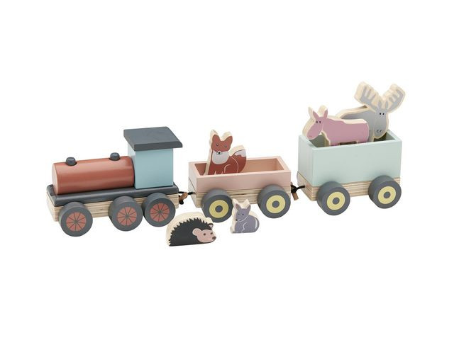 BildeTåg med djur KIDS CONCEPT