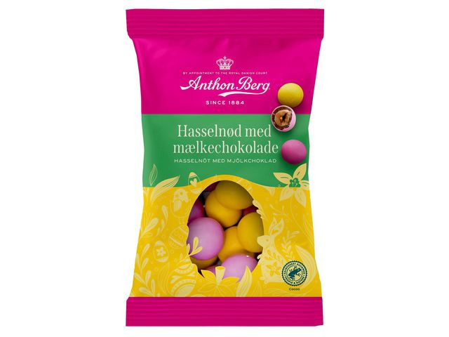BildeChoklad ANTHON BERG Hasselnöt 80g