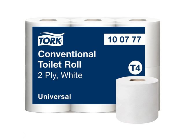 BildeToalettpapper TORK Uni T4 2-lag 6/fp