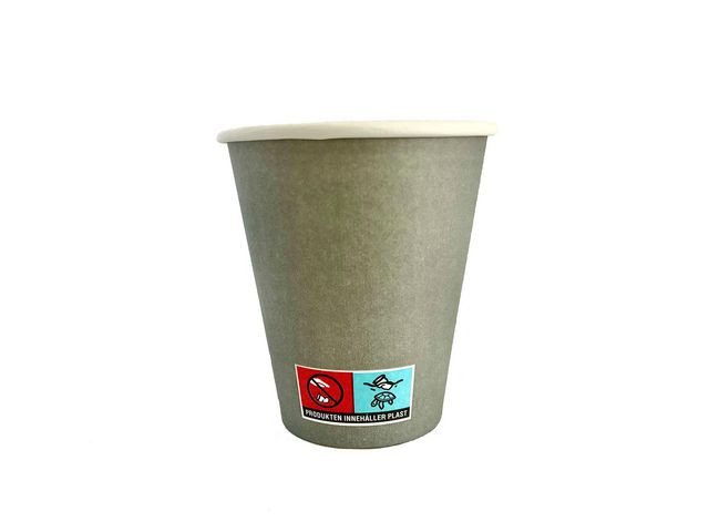 BildePappersbägare To-Go 18cl 50/fp