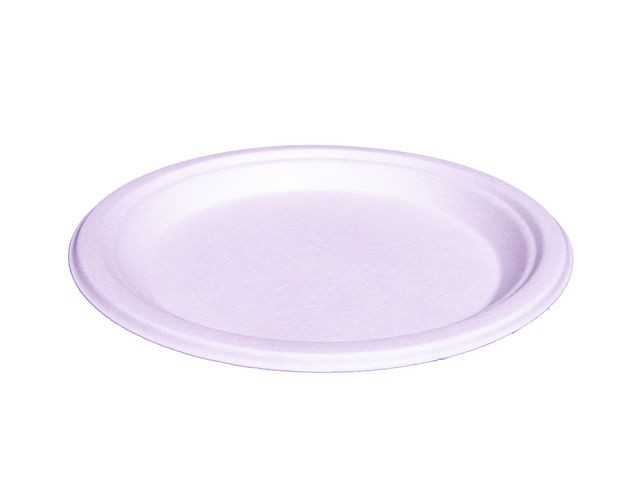 BildeTallrik Bagasse BIO 22,5 cm 50/fp
