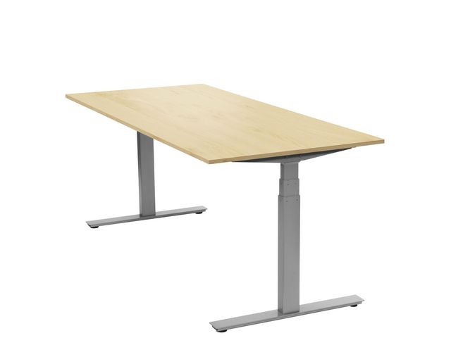 BildeSkrivbord Ergofunk T 1200x800 Bok/Silver
