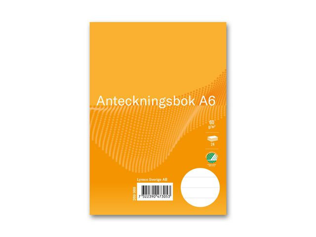 BildeAnt.bok FORMAT A6 linj 24 blad