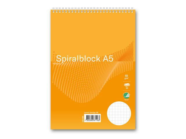 BildeSpiralblock FORMAT A5 60g 50bl rut