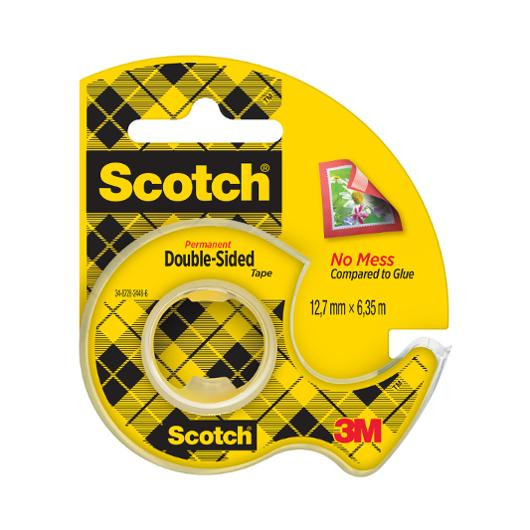 BildeDubbelhäftande tejp SCOTCH 136D 6mx12mm