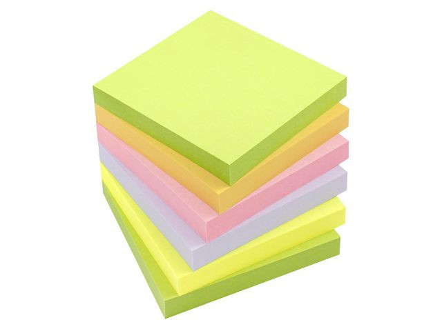 BildeNotes LYRECO prem 75x75mm spring 6/fp