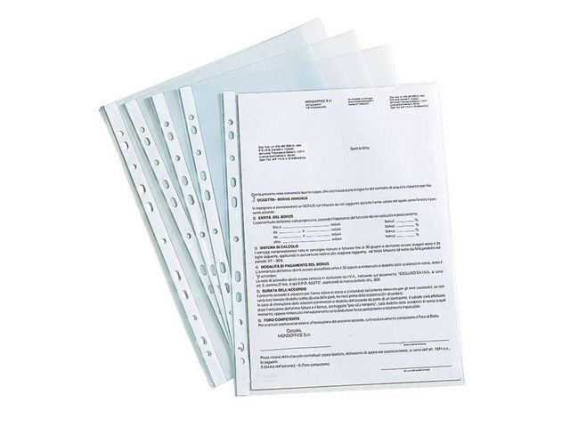 BildePlastficka A4 0,09 präg 100/fp