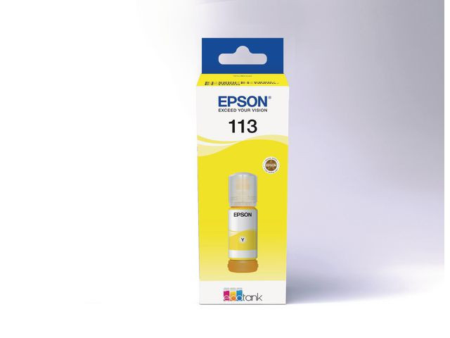BildeEpson 113 Y (gul) blekkflaske 70ml