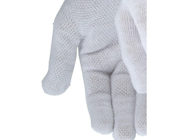 BildeTextilhandske TEGERA 921 noppor vit 11