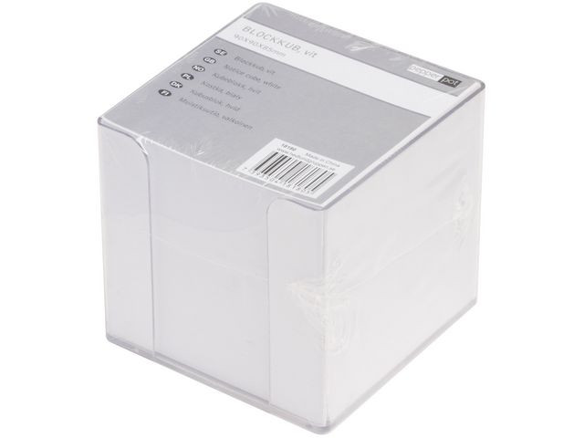 BildeBlockkubhåll Pepperpot 90x90 800ark vit
