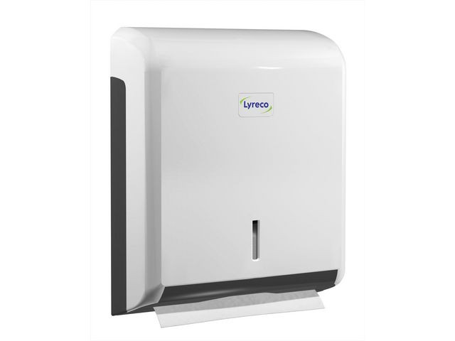 BildeDispenser LYRECO Handduk vit