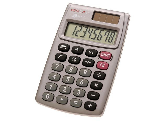 BildeMiniräknare GENIE 510