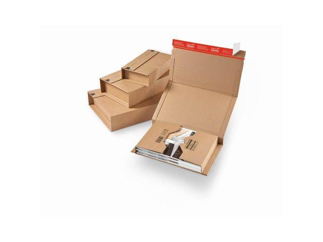 BildeE-handelslåda COLOMPAC A5 217x155mm brun