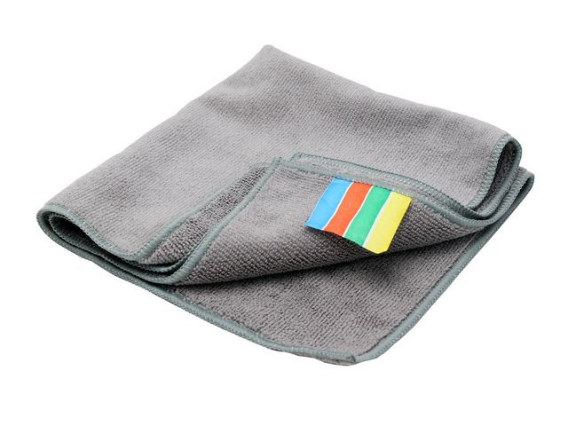 BildeMicrofiberduk ACTIVA 32x32cm grå 10/fp