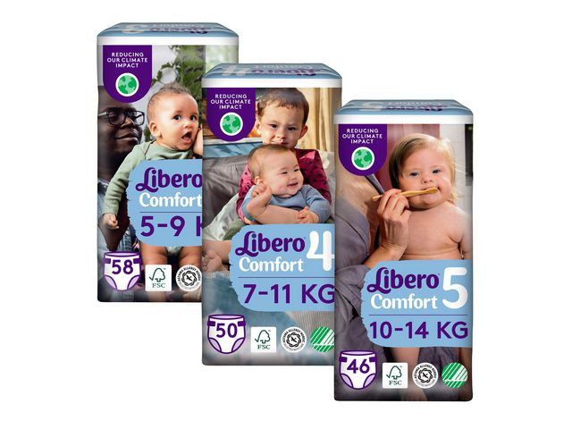 BildeBlöja LIBERO Comfort S3 5-9kg 58/fp