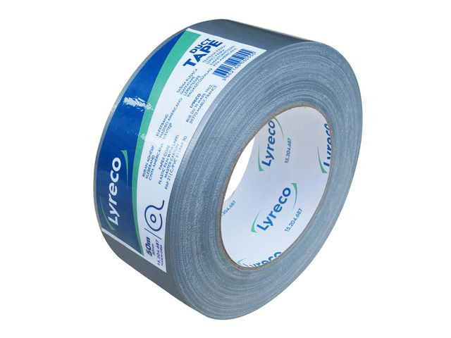 BildeVävtejp LYRECO 50mmx50m silver