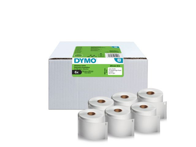 BildeEtikett DYMO LW Frakt 102x210mm 6rl/krt