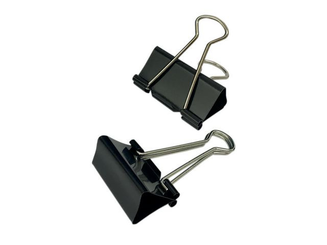 BildePappersklämma LYRECO foldback 41mm 12/fp