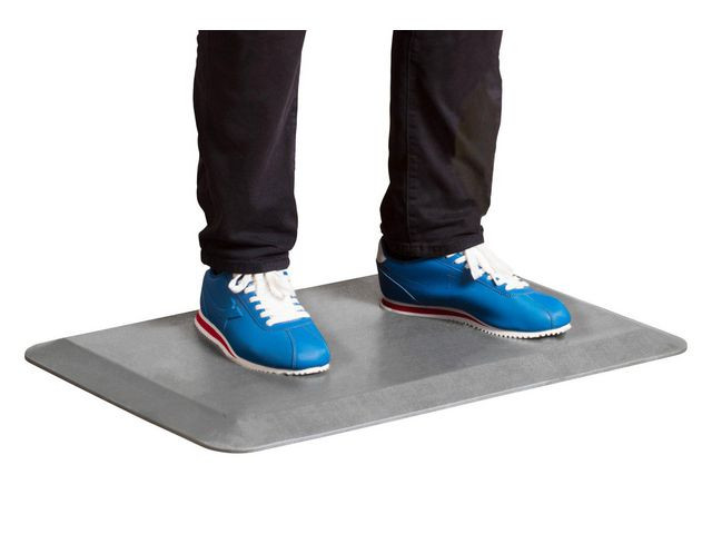 BildeArbetsplatsmatta SUN-FLEX StandMat grå