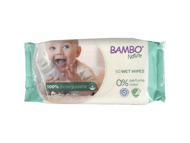 BildeVåtservett BAMBO komposterbar 50/fp