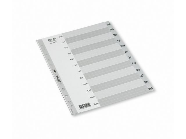BildeRegister BANTEX A4 PP Jan-dec