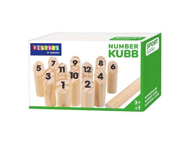BildeSpel Nummerkubb